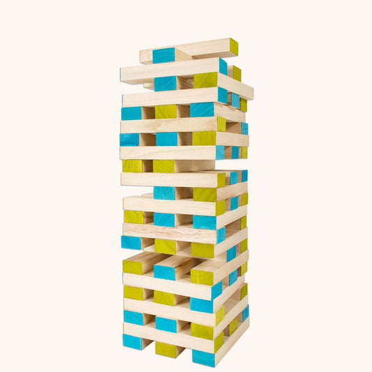 XXL Holz-Stapelturm